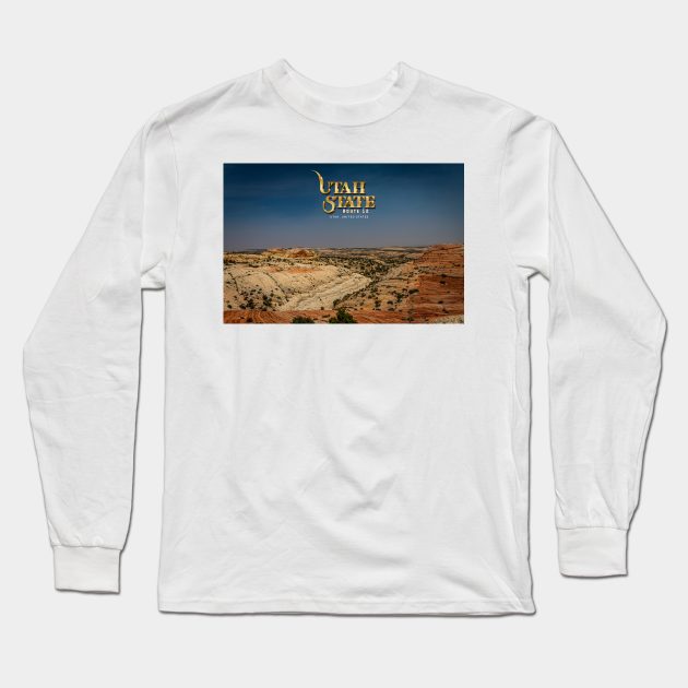 Utah State Route 12 Scenic Drive Long Sleeve T-Shirt by Gestalt Imagery